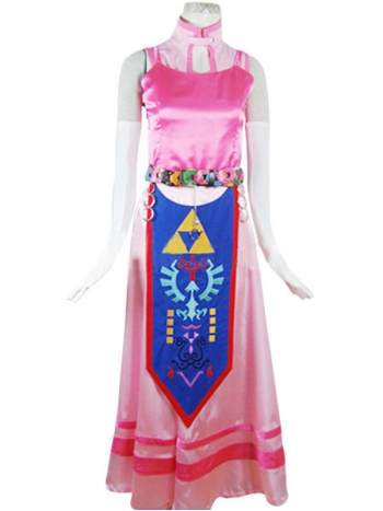 ゼルダの伝説 時のオカリナ 3D ゼルダ姫 (Princess Zelda) コスプレ衣装　コスチューム