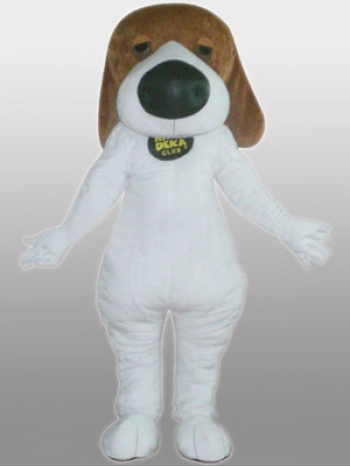 着ぐるみ いぬ 犬 白い ホワイト 本格的 変身 きぐるみ コスチューム 大人用 1690 Cosshow