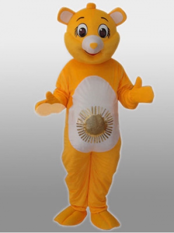 着ぐるみ くま　クマ　熊（黄色い） 本格的 変身 きぐるみ コスチューム 大人用