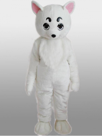 着ぐるみ　いぬ　犬　（白い・ホワイト）　本格的 変身 きぐるみ コスチューム 大人用
