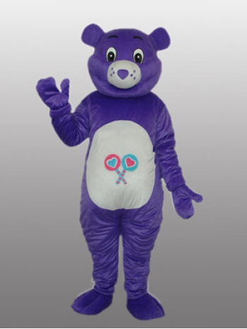 着ぐるみ くま　クマ　熊（紫色） 本格的 変身 きぐるみ コスチューム 大人用