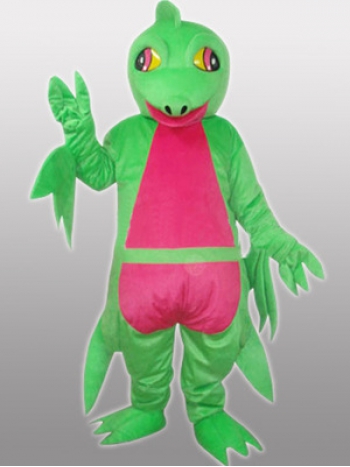 本格的 着ぐるみ　龍・竜・リュウ・ドラゴン（緑・ピンク）　変身 きぐるみ コスチューム 大人用
