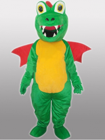 本格的 着ぐるみ　龍・竜・リュウ・ドラゴン（緑・赤）　変身 きぐるみ コスチューム 大人用