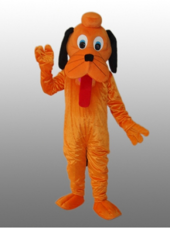 本格的 着ぐるみ　いぬ　犬　（オレンジ色）　変身 きぐるみ コスチューム 大人用