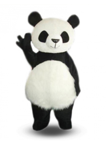 本格的 パンダ　熊猫　フリース　着ぐるみ　大人用　コスチューム