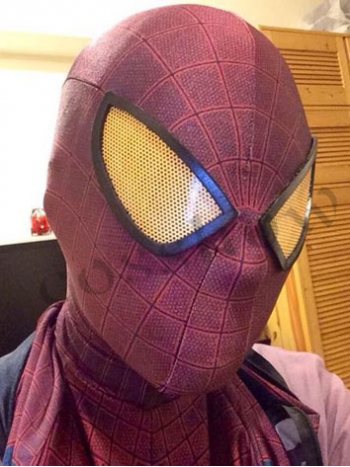 アメイジング・スパイダーマン1 マスクのみ マスク 目附きマスク　cosplay 弾力・伸縮性あり コスチューム オーダーメイド製作　男性　女性 ハロウィーン　パーティー 