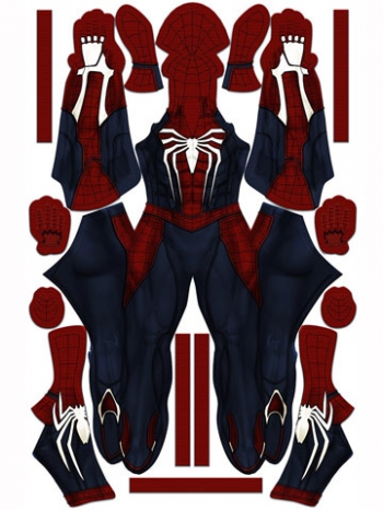 【オーダーメイド】Spider-Man PS4 Design order-made　アメイジング・スパイダーマン  　Spider Man   映画　cosplay　コスチューム  Spiderman 男性　女性 ハロウィン パーテ