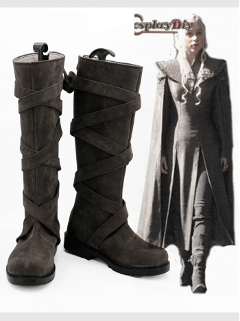 コスプレブーツ ゲーム・オブ・スローンズ/Game of Thrones Season 7 Daenerys Targaryencosplay 変装 仮装 靴 高品質/ サイズオーダー        