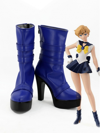 コスプレブーツ 美少女戦士セーラーム Tenoh Haruka 靴 cosplay 変装 仮装 豪華/華麗/高品質/サイズオーダー     