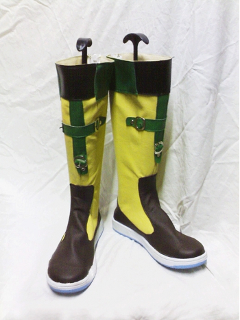 コスプレ ブーツ ファイナルファンタジーX FFX Rikku/リュック コスチューム 靴 変装 仮装 華麗 ハロウィン サイズオーダー