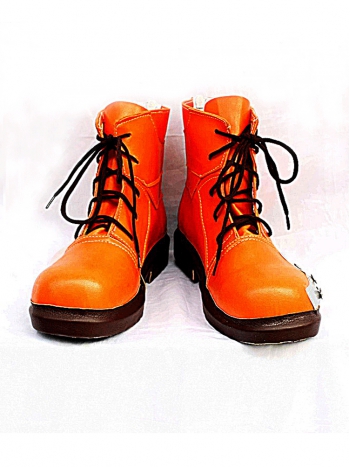 コスプレ ブーツ ファイナルファンタジー Final Fantasy FF7 ティファ・ロックハート オレンジ 靴 cosplay 変装 仮装 華麗 サイズオーダー