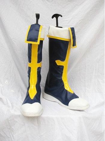 コスプレブーツ ブレイブルー/BlazBlue Jin Kisaragi 変装 仮装 靴 高品質 サイズオーダー ハロウイン
