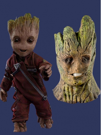 ★コスプレマスク Baby Groot★Guardians of the Galaxy コスチューム cosplay 変装 仮装 コス ハロウィン