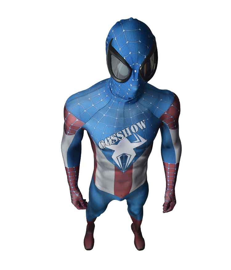 ※新品 全身タイツ アメイジング・スパイダーマン2★Spider Man 2 cosplay 弾力・伸縮性あり コスチューム オーダーメイド製作 Spiderman ハロウィン