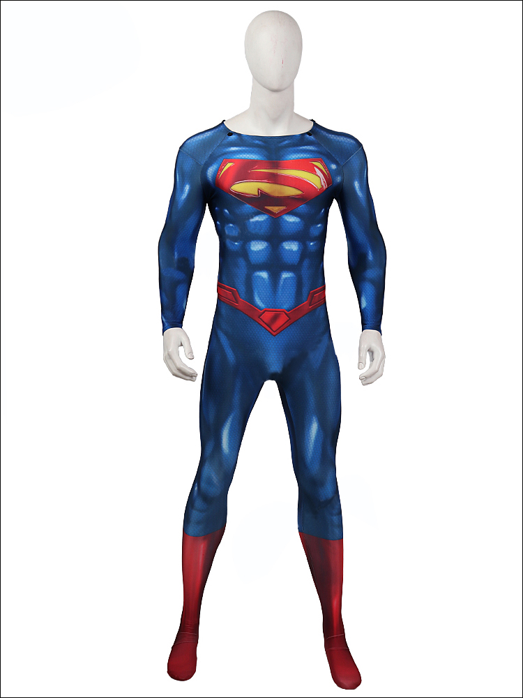 ★全身タイツ スーパーマン17号 ★ゴムロゴ コスプレ衣装 Superman cosplay スーツ サイズ豊富 サイズオーダー可能 変装 仮装 コス ハロウィン