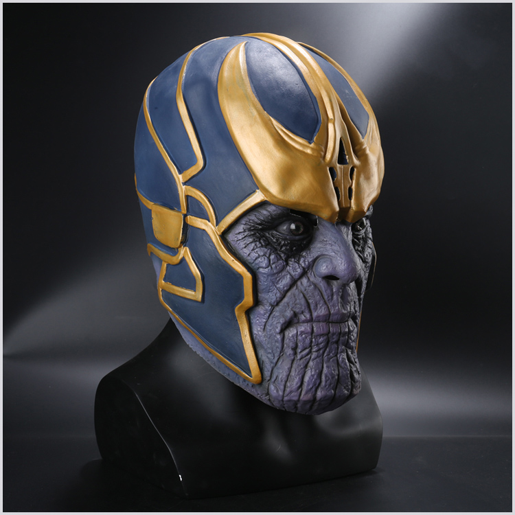 Avengers Issue Super-héros Thanos Casque Cosplay Prop Mask PVC Casque Halloween 