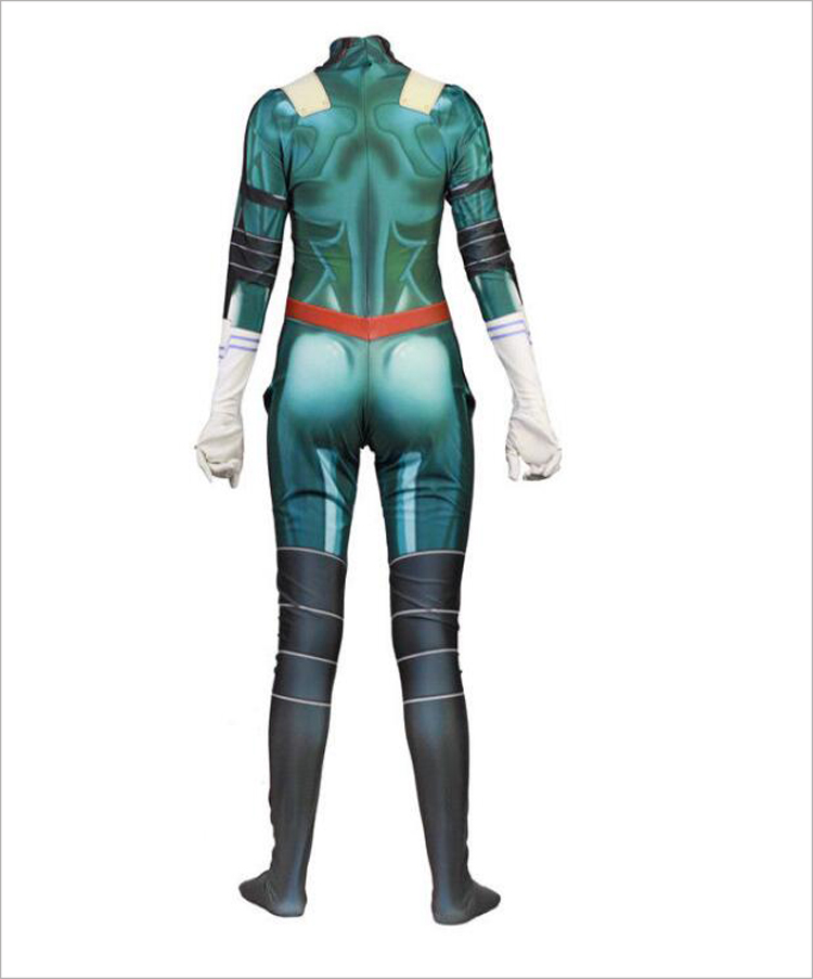 全身タイツ 僕のヒーローアカデミア 緑谷出久 コスプレ コスチューム Printed Spandex Lycra cosplay コスチューム 変装 仮装 高品質 オーダーメイド