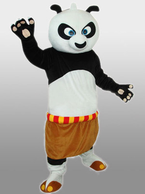 パンダ　熊猫　カンフーパンダ　フリース　着ぐるみ　大人用