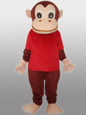 猿（赤色シャツ）