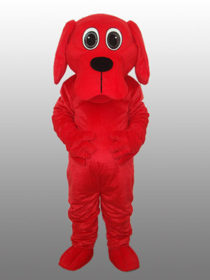 いぬ　犬　（赤色） 着ぐるみ　大人用