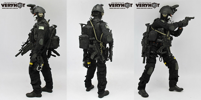 VERY HOT】 1/6 ネイビーシールズ Navy Seal CQB フィギュア用