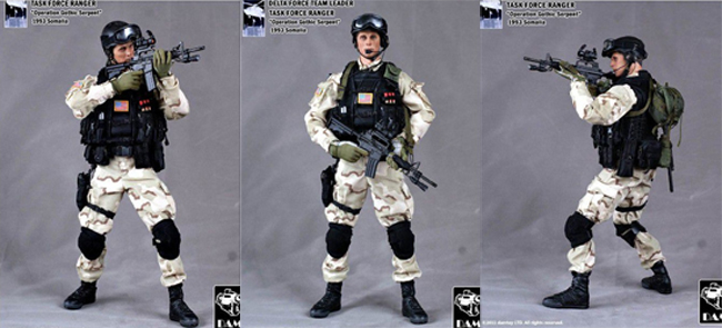 デルタフォースレンジャーチームリーダー1993年ソマリア駐留部隊コンバット1/6 Toyscity】【DMA】デルタフォースレンジャー チームリーダー 1993年