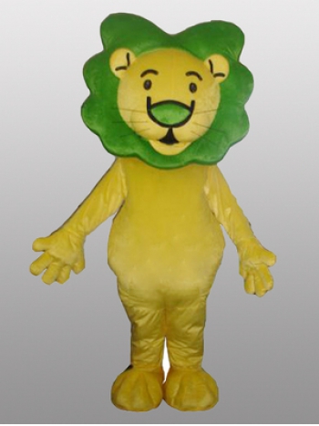 着ぐるみ　ライオン　獅子（緑色）　本格的 変身 きぐるみ コスチューム 大人用