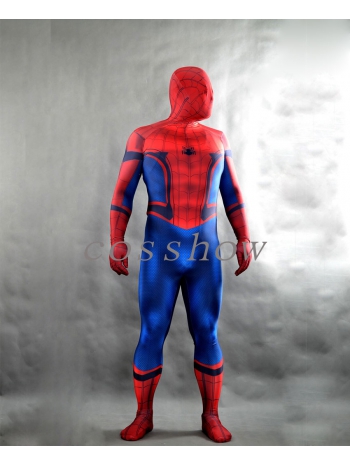 【civil war版タイツB】civil war－－spiderman 【コスプレ 全身タイツ 衣装】 アメイジング・スパイダーマン Spider Man 映画　マスクゼンタイ cosplay 弾力・伸縮性あり コスチューム オーダーメイ