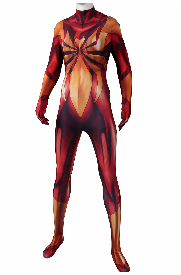 ♪Iron-SpiderMan スパイダーグウェン spider-gwen アイアンスパイダーグウェン 全身タイツ 3Dプリント 立体裁断 Spider-Man コスプレ衣装 オーダーメイド