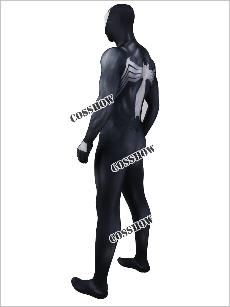 ★Venom Cosplay全身タイツ ヴェノム スパイダーマンスーツ 肌スーツ ベーススーツ★Spider-Man コスチューム ブラック cosplay コスプレ衣装